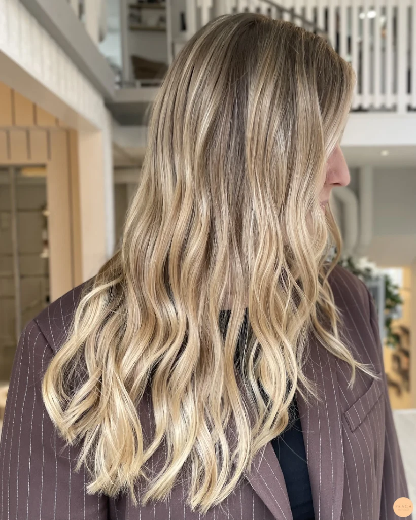 Blond balayage
