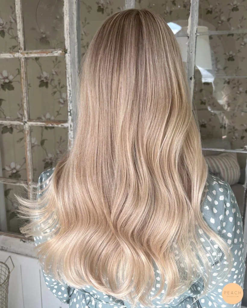 Sval blond – salongsresultat av Kristin Gedda, 27 juli 2023