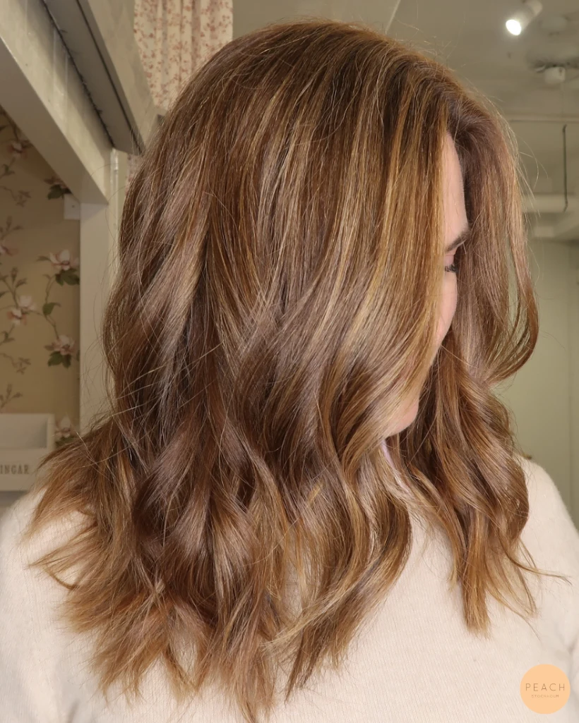 Bronde hårfärg med ljusa slingor – inspiration 3 december 2020