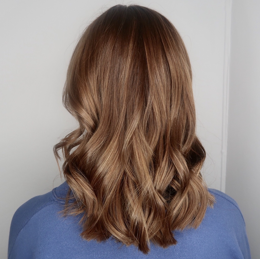 Balayage slingor – salongsresultat av Marie Erks, 21 februari 2019