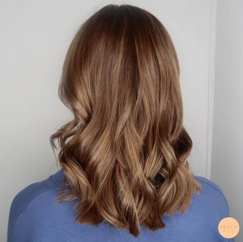 Balayage slingor – salongsresultat av Marie Erks, 21 februari 2019