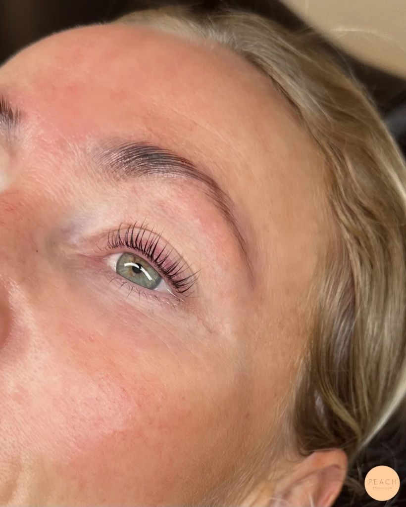 Lashlift och om blir Browlift för mörkt