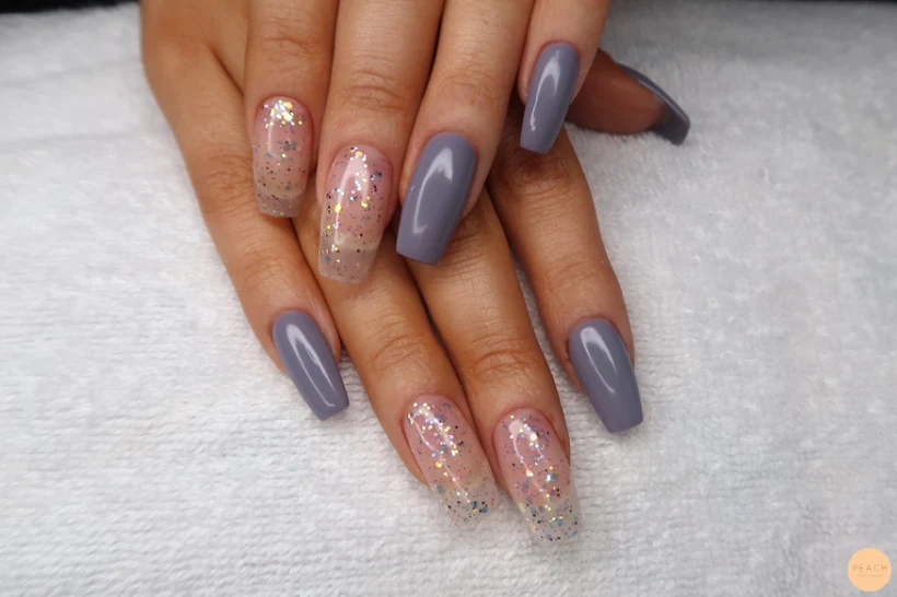 Silvergrey & glitter