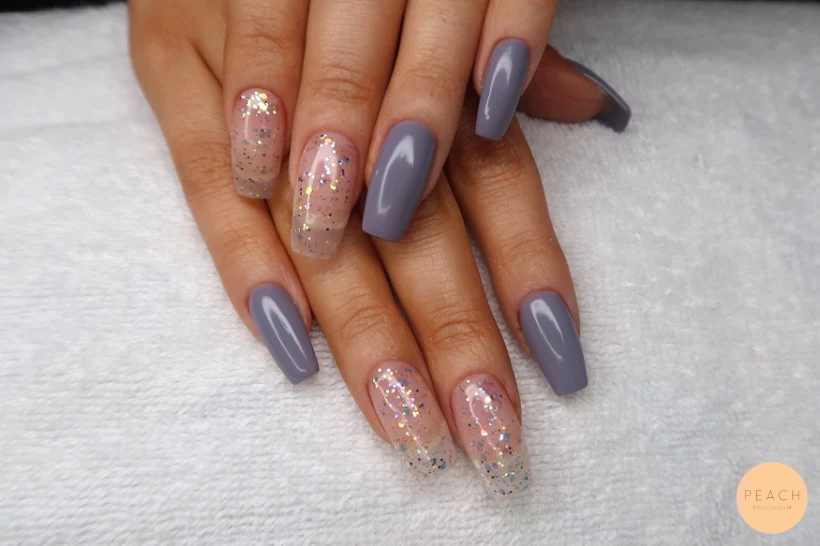 Silvergrey & glitter