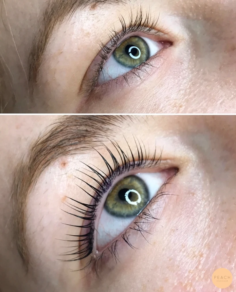 Yumi lashlift istället för fransförlängning