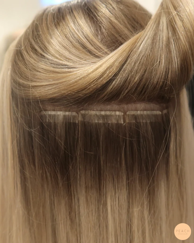 Magi med hairtalk extensions
