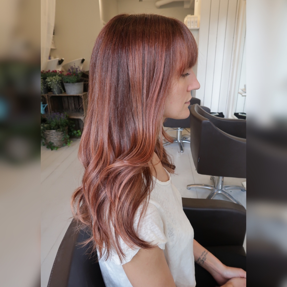 Rosé - trendig hårfärg i sommar