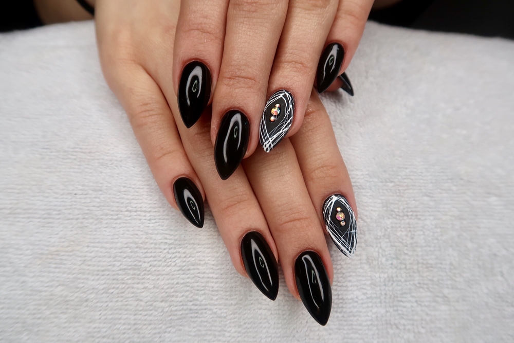 Halloween inspirerade naglar
