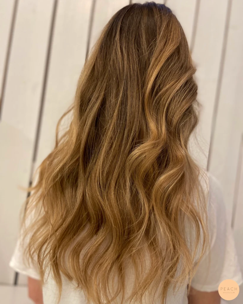 Soft naturlig balayage