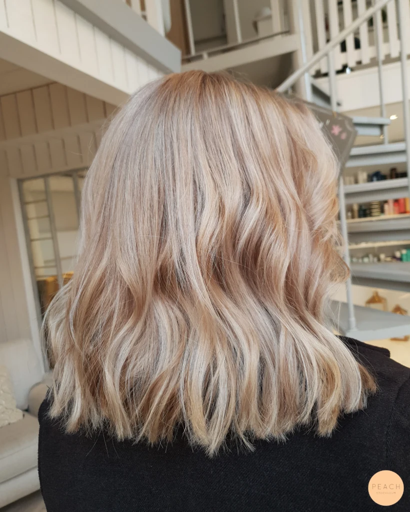 Soft Blond med mjuka teasylights