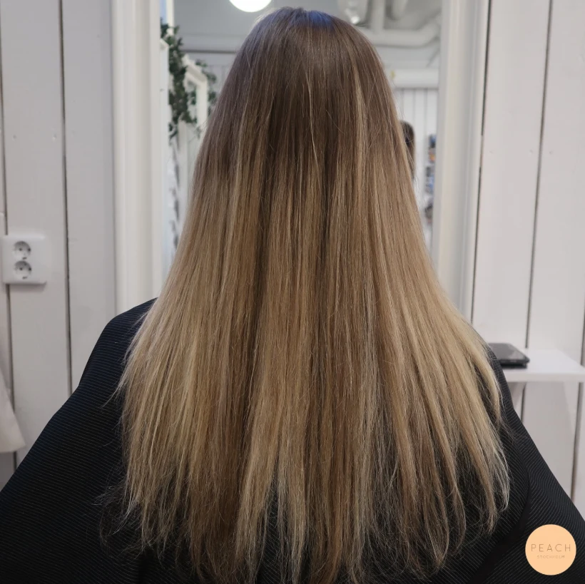 Kall blond balayage – salongsresultat av Felicia Mankinen, 30 mars 2020