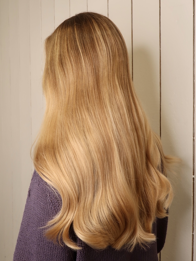 Balayage blond