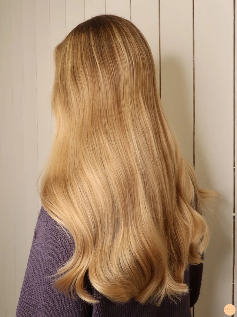 Balayage blond