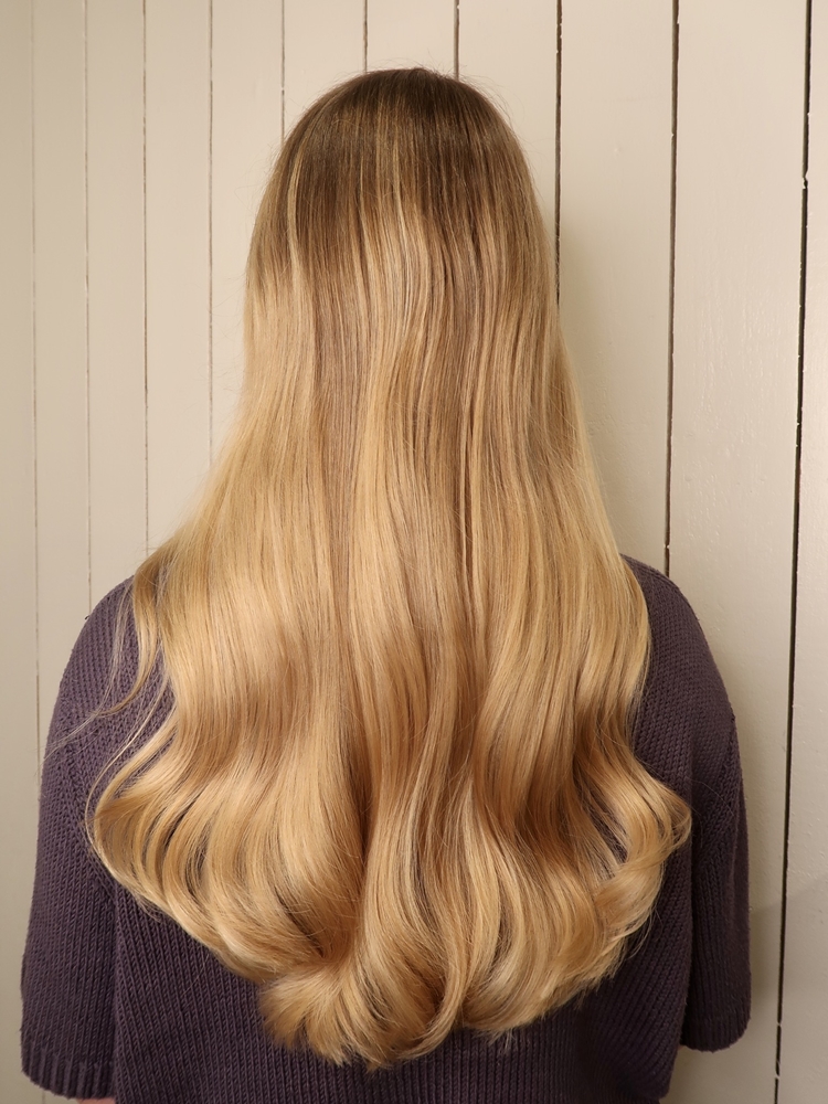 Balayage blond