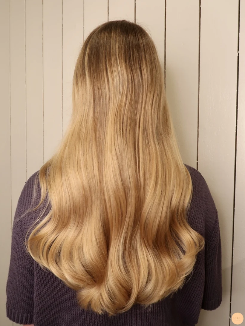 Balayage blond