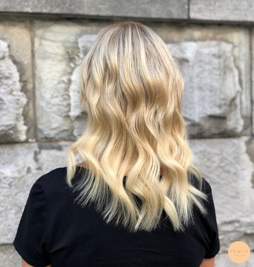 Hairtalk extensions – salongsresultat av Julia Hemlén, 27 augusti 2018