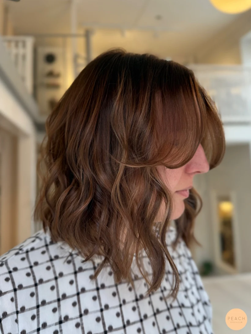 Soft mörk brun lob
