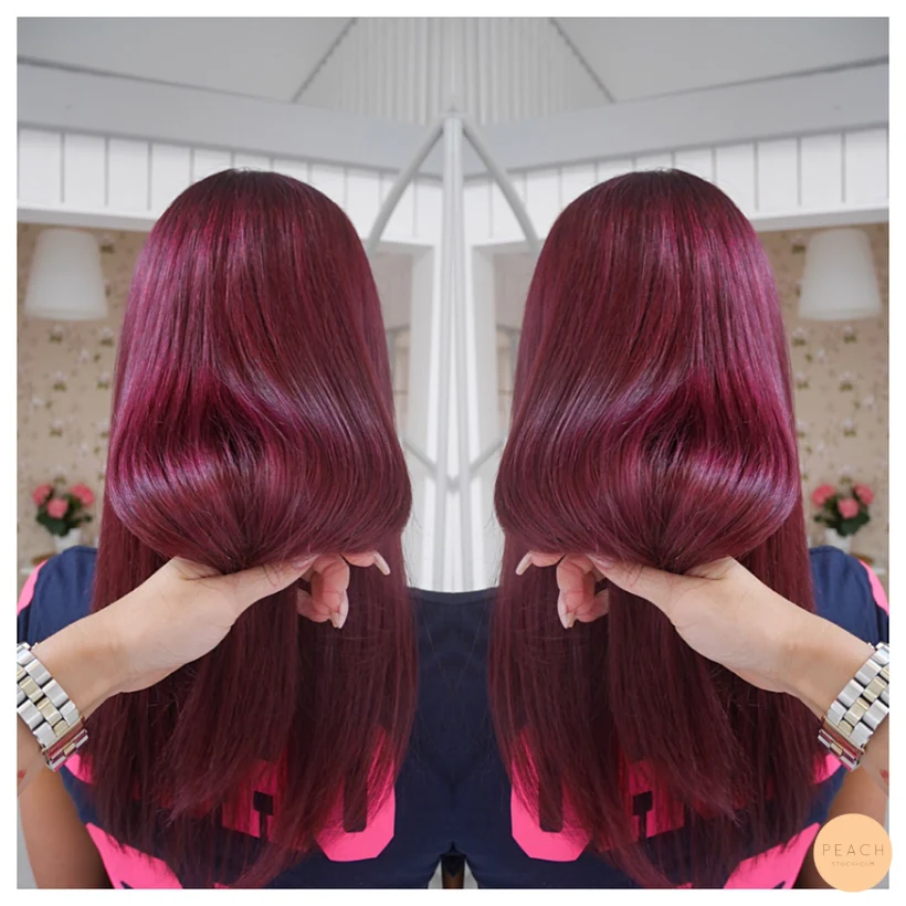 Purple hair