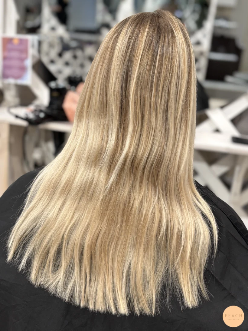 Blond hårfärg – salongsresultat av Marie Erks, 25 november 2025