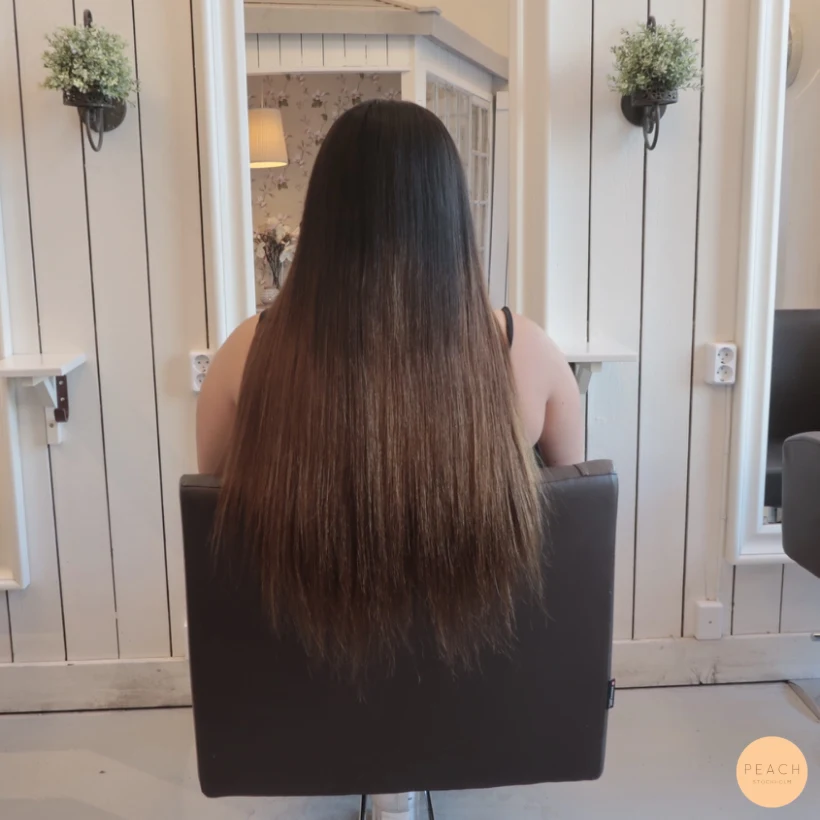 Brun caramel balayage