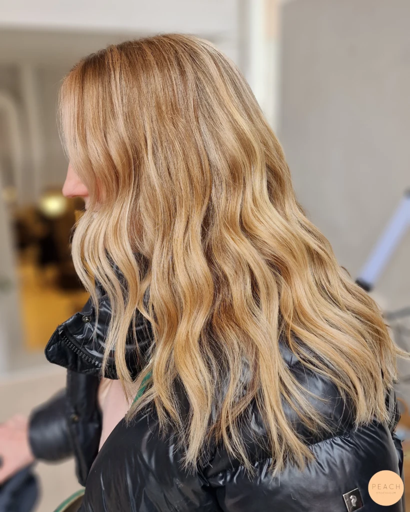 Blonde waves