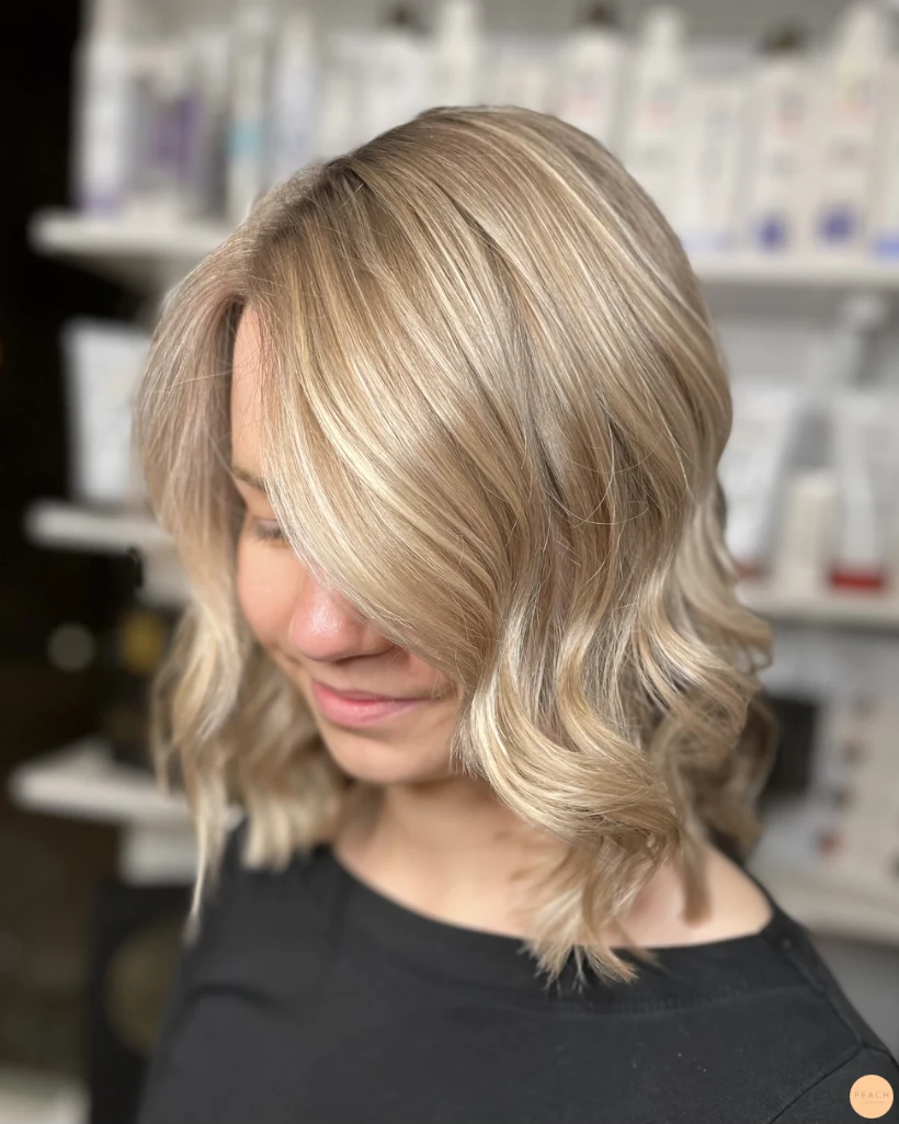 Blond balayage