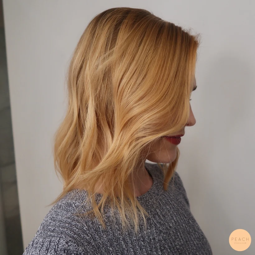 Strawberry blond
