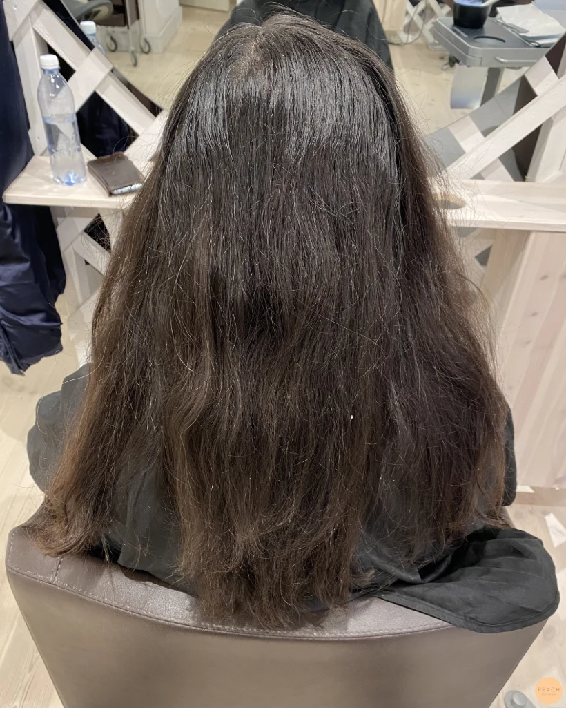 Warm Brown balayage