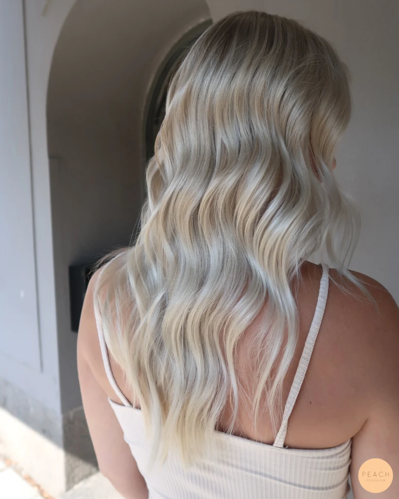 Is blond hårfärg – salongsresultat av Elin Granqvist, 23 juli 2021