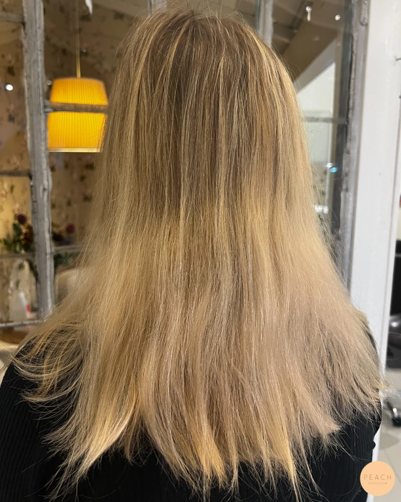 Peachy hair 🍑
