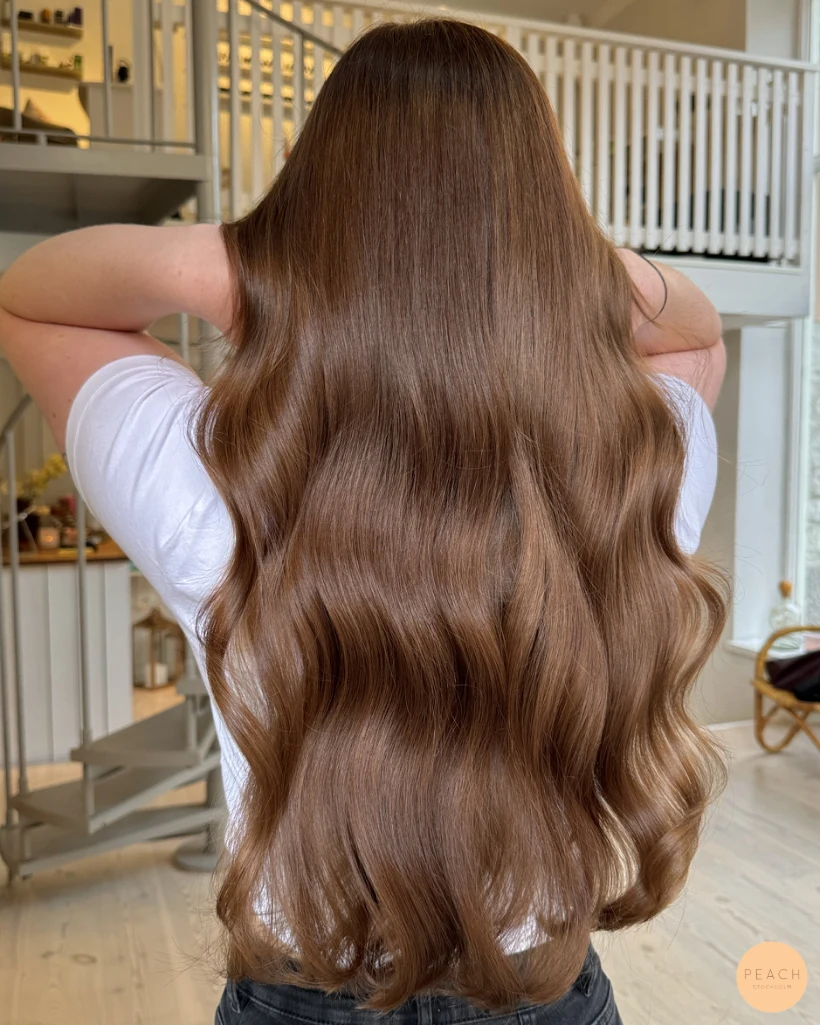 Autumn brown color