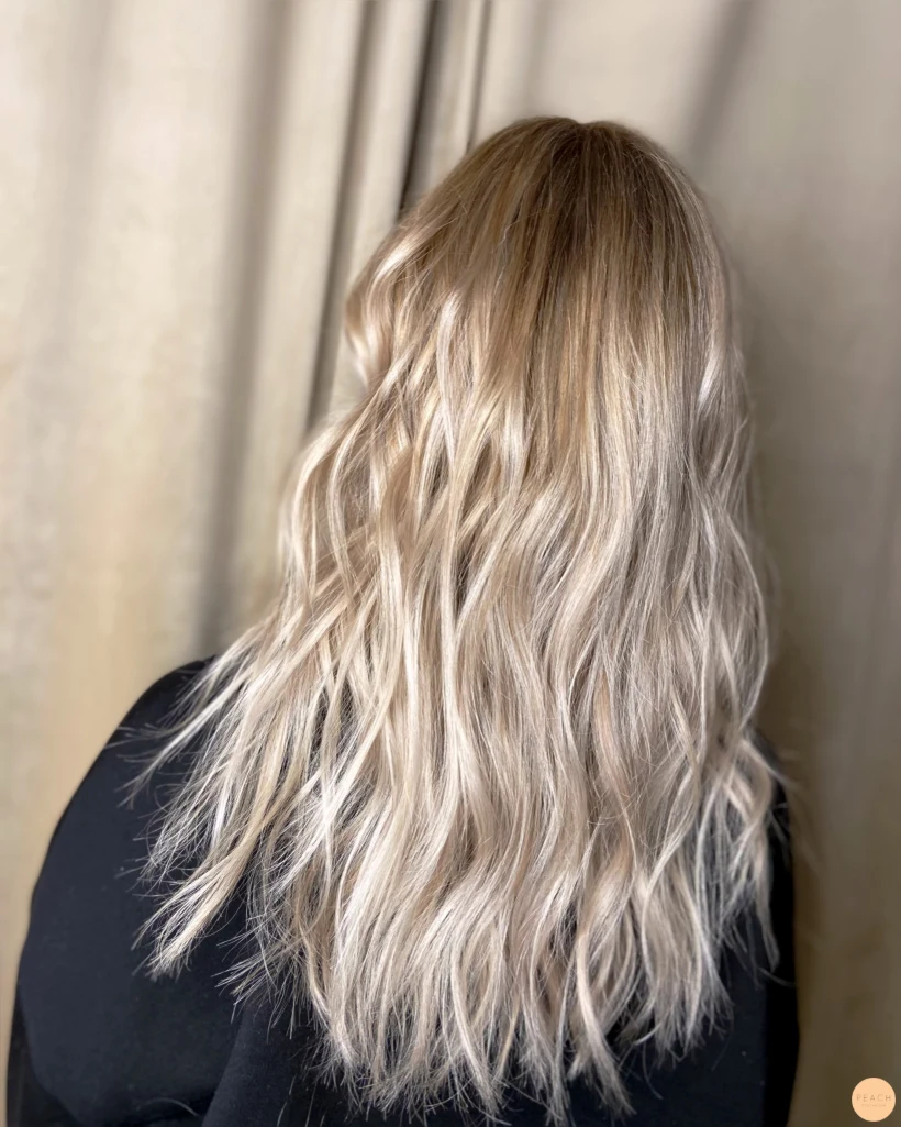Soft balayage blonde