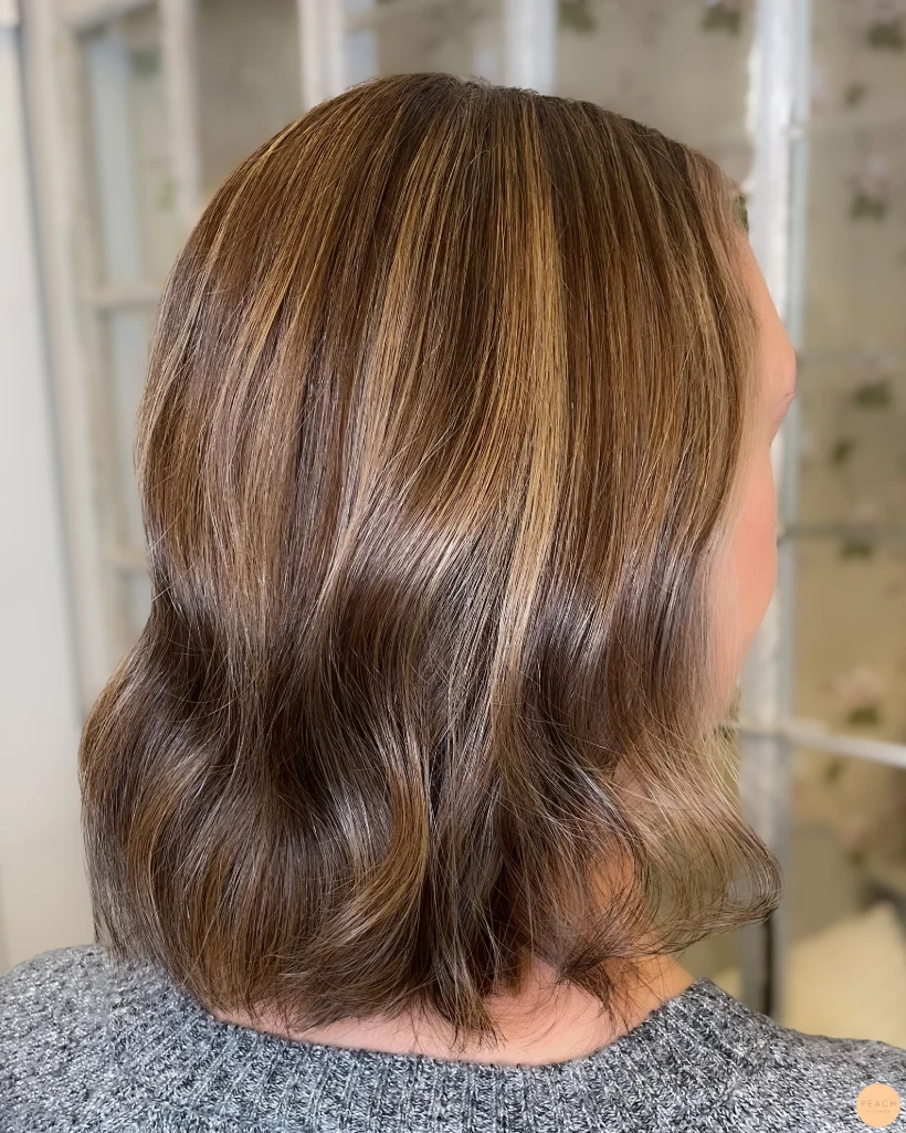Teddy bear bronde hair