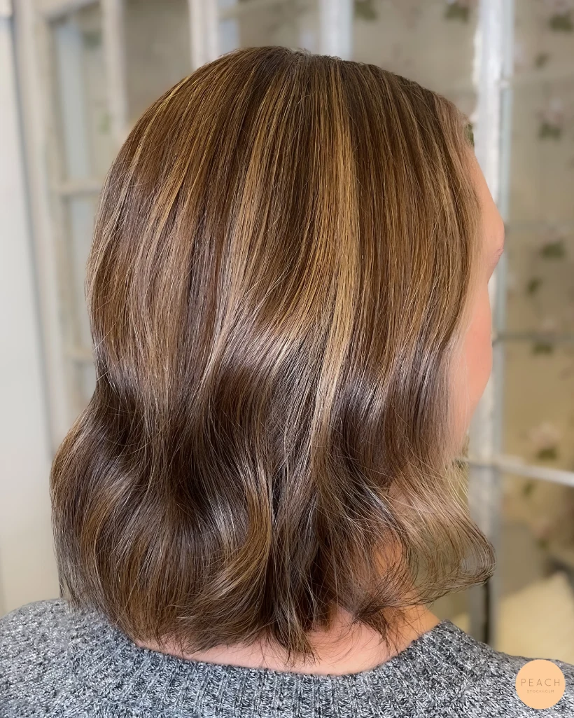 Teddy bear bronde hair