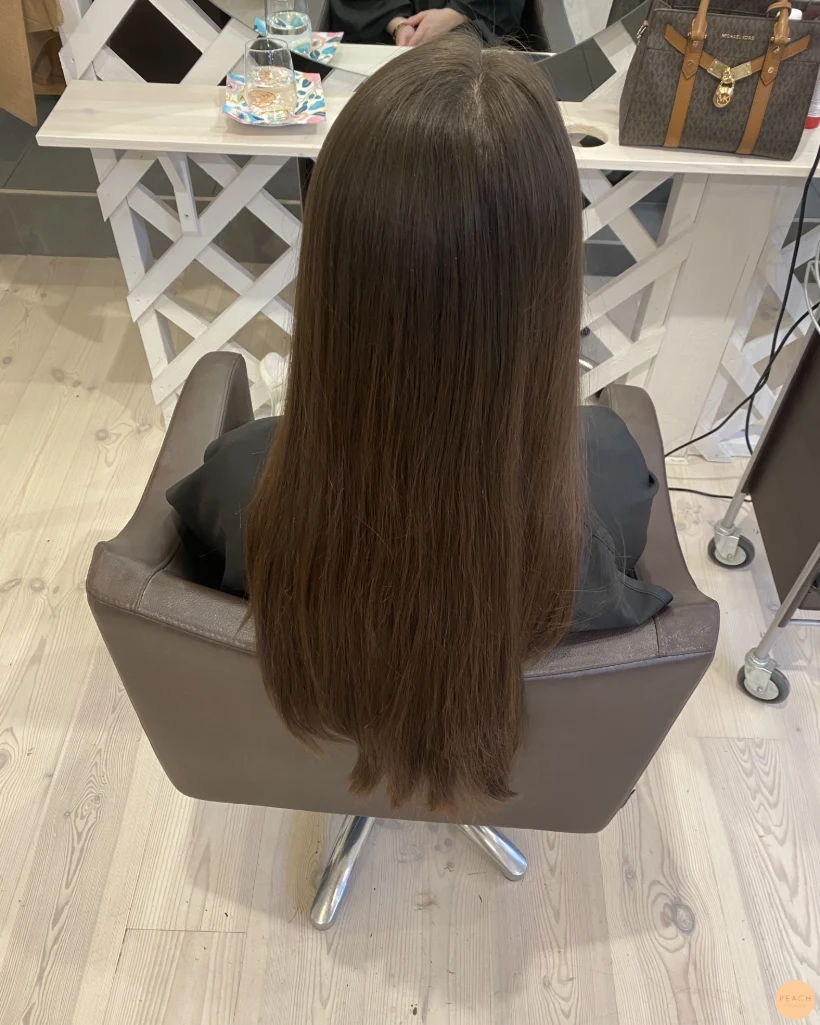 Chocolate chip cookies haircolor