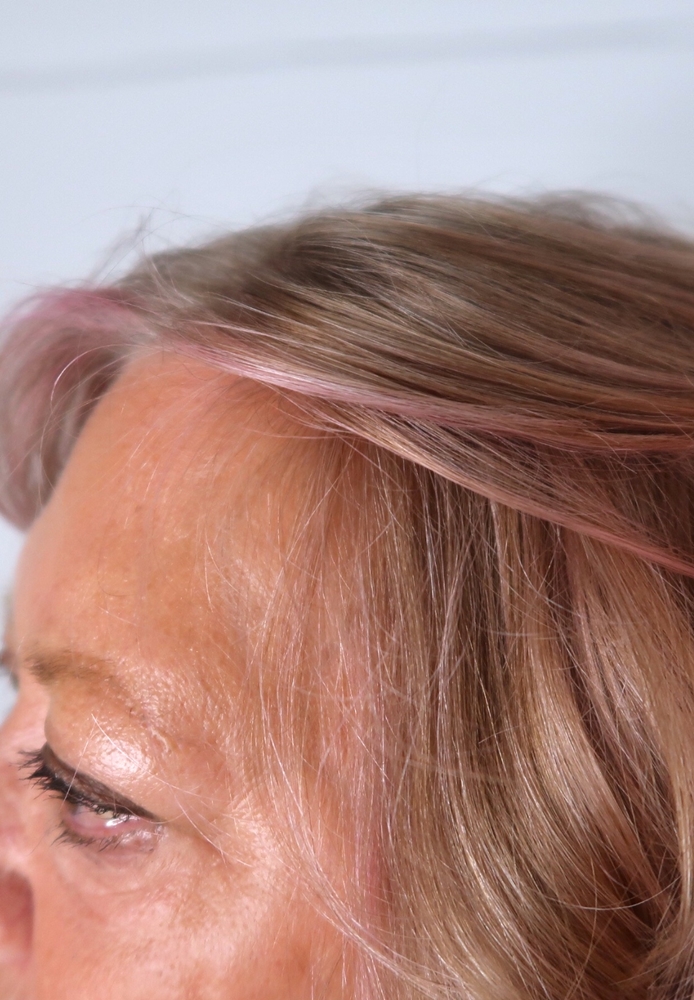 Pink hair color
