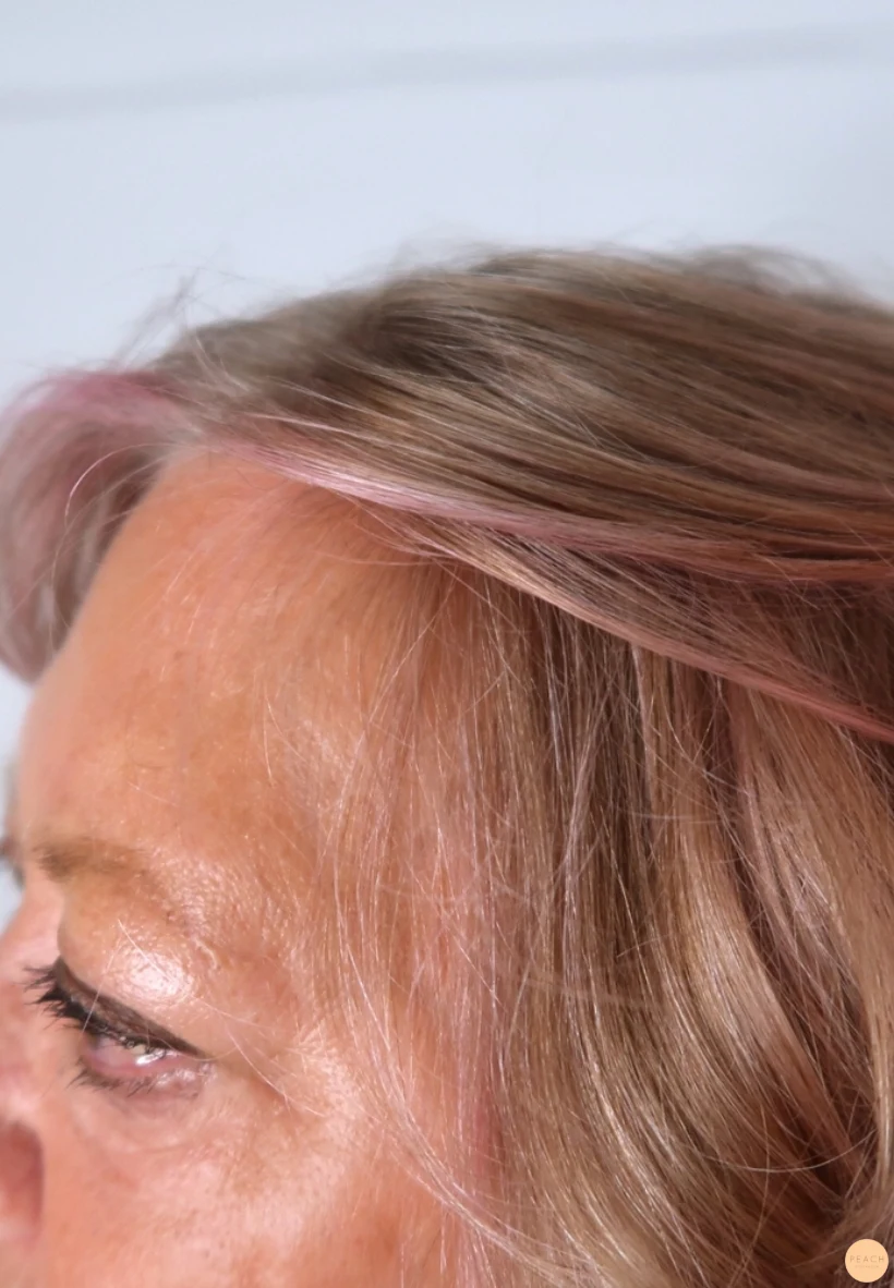 Pink hair color