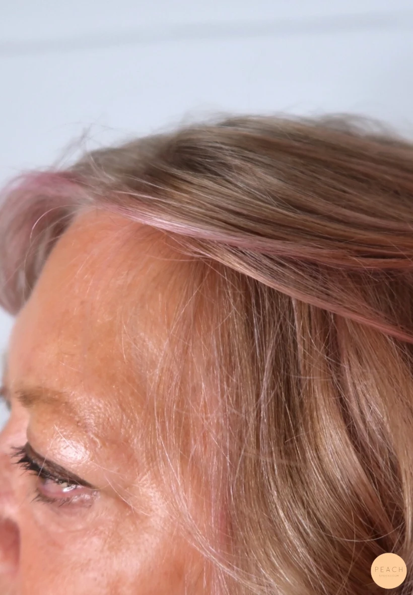 Pink hair color