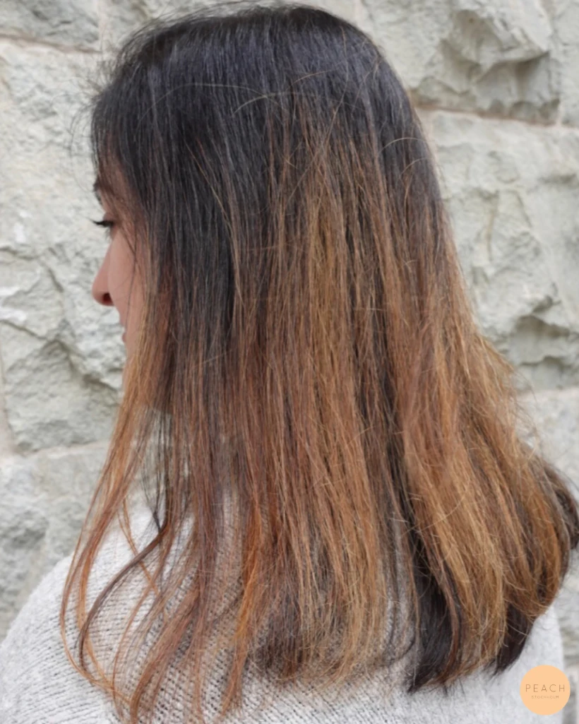 Hairtalk med chokladbruna toner