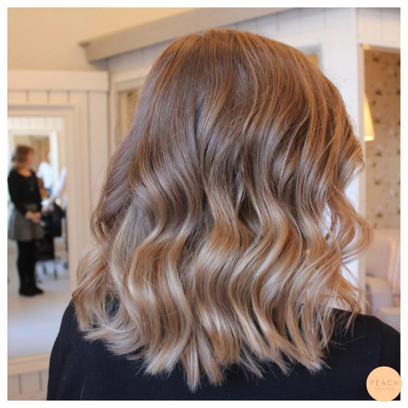 Ombre på kort hår