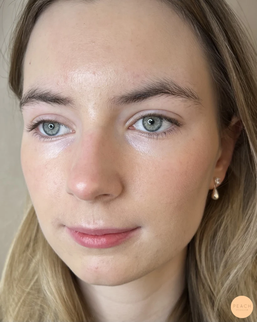 Naturlig bryn formning med vax