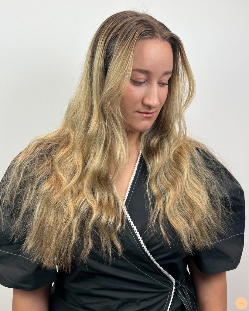 Color blocking hair techniques