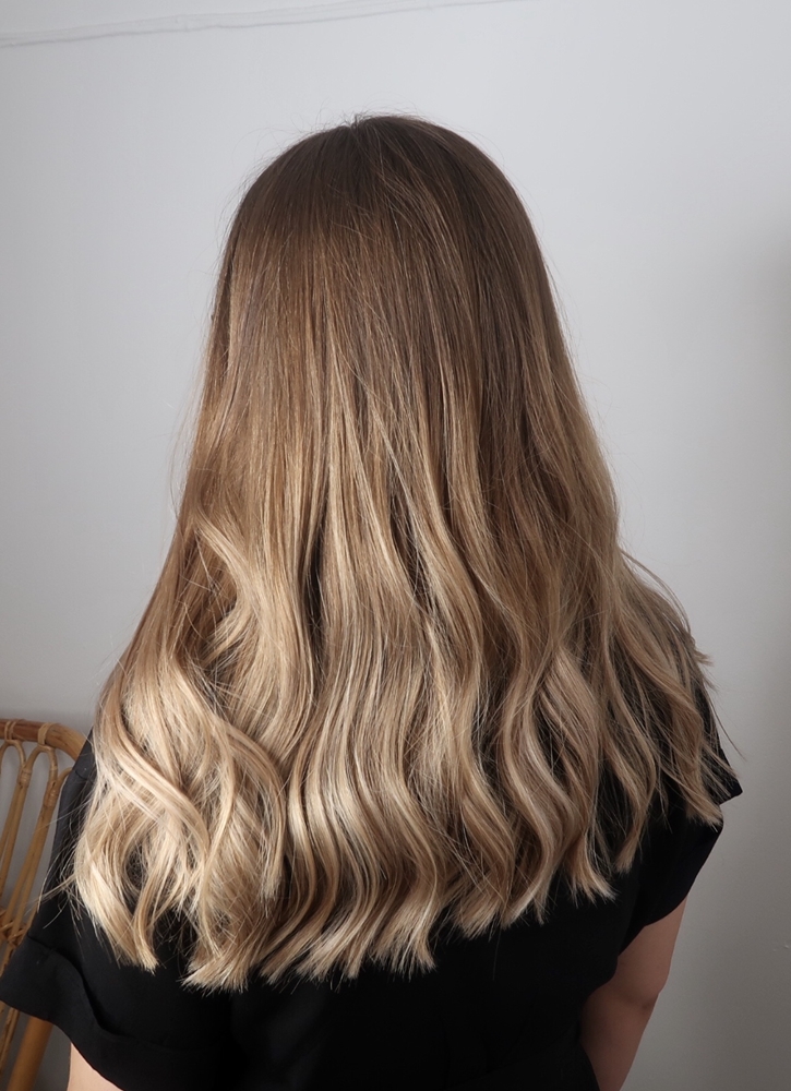 Bronde balayage hårfärg