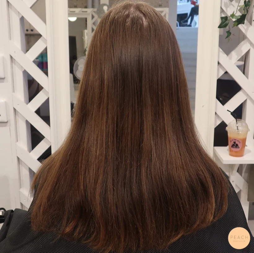 Uppfräschning med färg & klipp - brun balayage - Höstens favorit hårfärg🍁