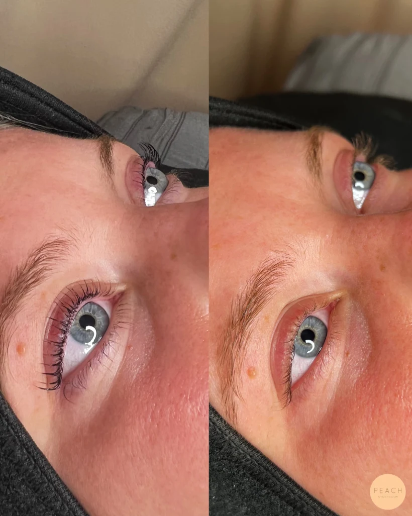 Lvl lash lift stockholm