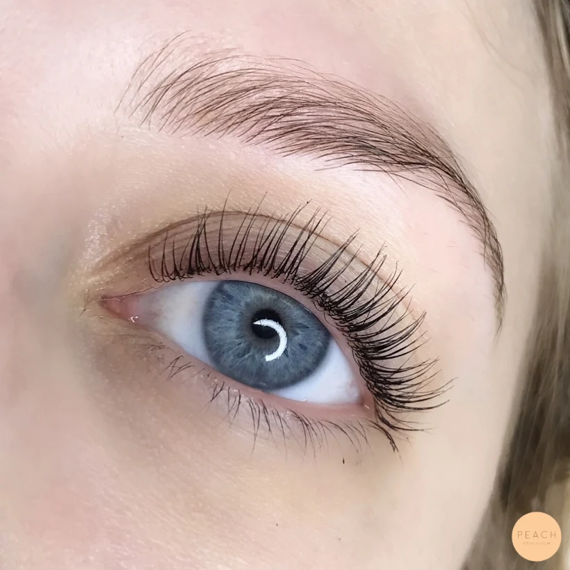 Yumi keratin lashlift – salongsresultat av Amanda Da Silva, 3 mars 2020
