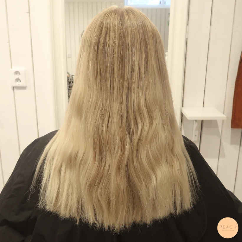 Från ljust hår till mörkt