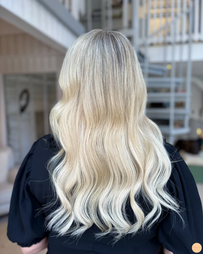 Blont löshår tejp