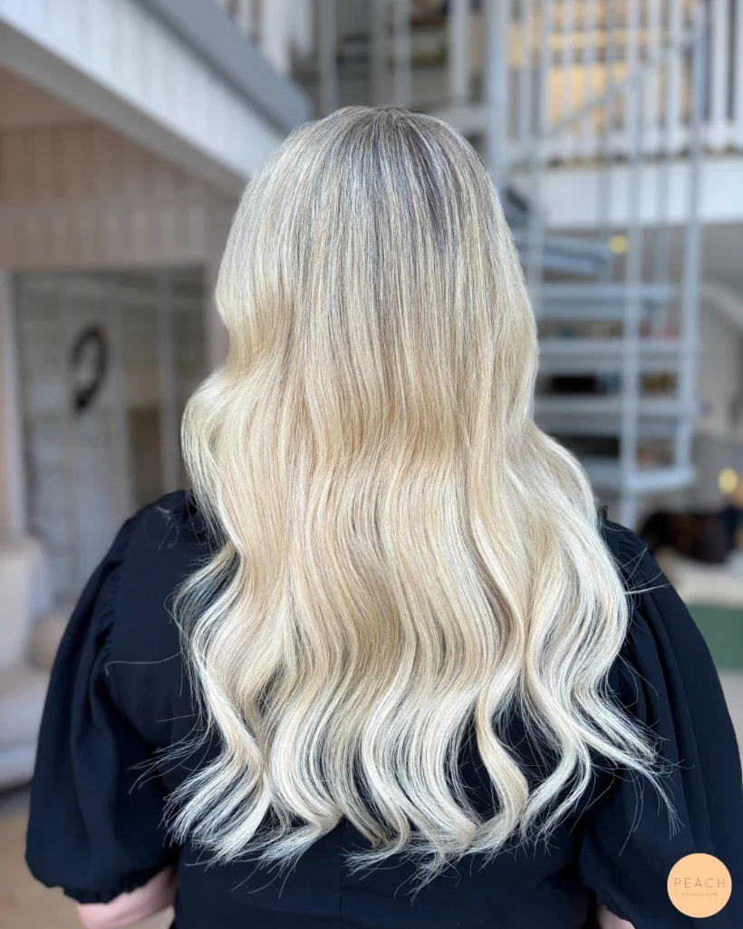 Blont löshår tejp