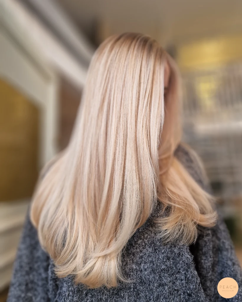 Seamless Blonde med röda toner